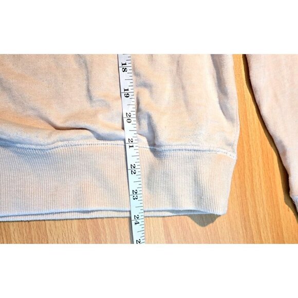 Spiritual Gangster Sweatshirt Sz M Thin Knit Tropical Coastal Comfort Beige Boho - Picture 6 of 10